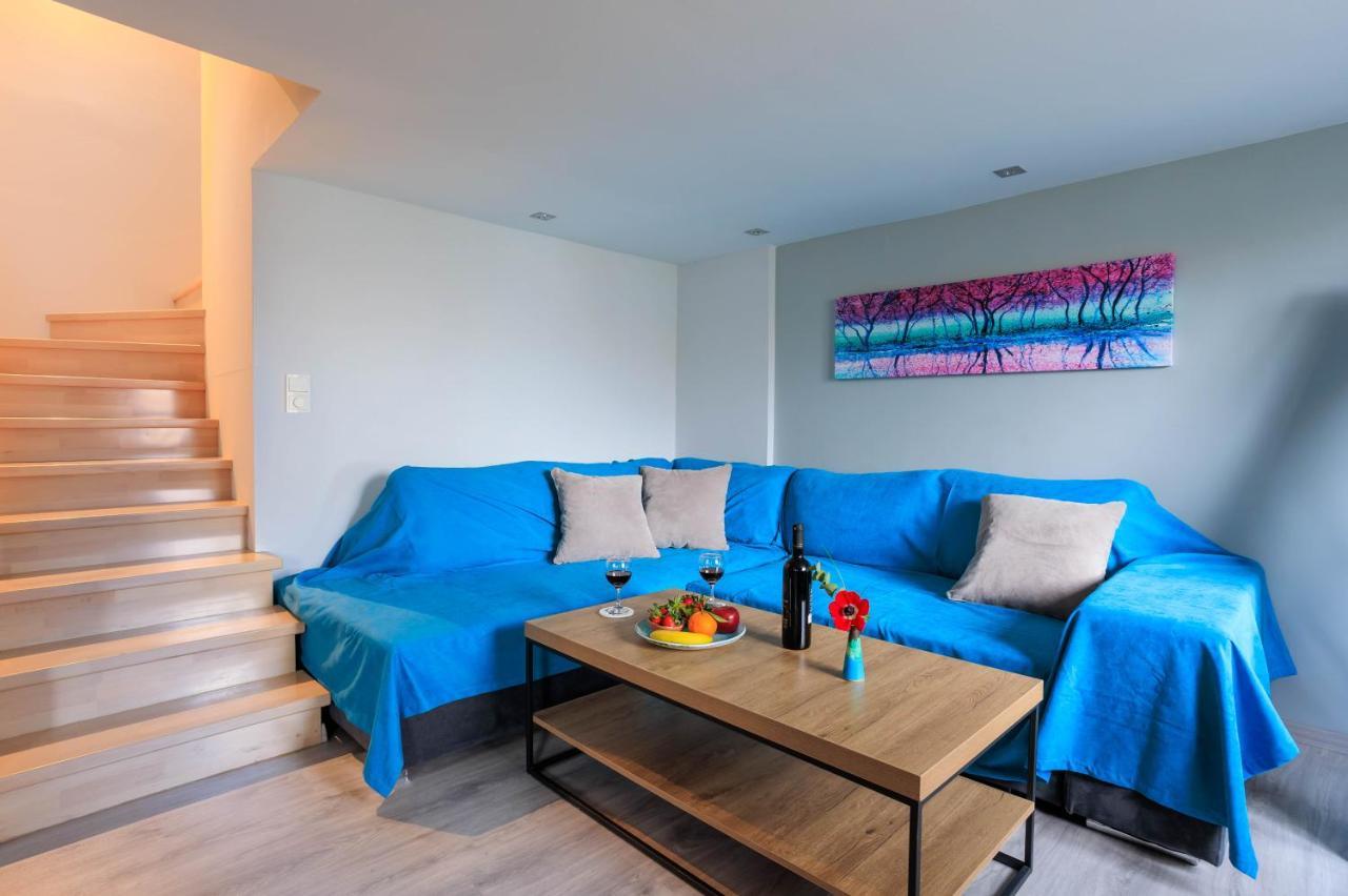 Electra Modern Apartment With Cozy Garden Heraklion  Luaran gambar